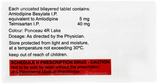 Amlovas T 40mg Tablet 10