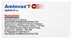 Amlovas T 40mg Tablet 10 Amlovas T 40mg Tablet 10
