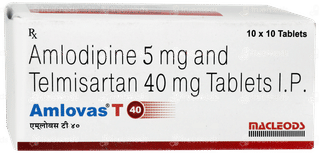 Amlovas T 40mg Tablet 10