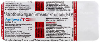 Amlovas T 40mg Tablet 10