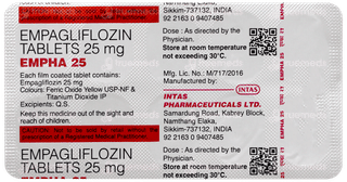 Empha 25 Tablet 10