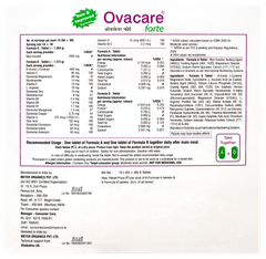 Ovacare Forte New & Improved Formula Tablet 12