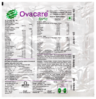 Ovacare Forte New & Improved Formula Tablet 12