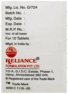 Nimtop P Tablet 10