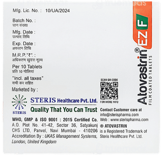 Atovastrin Ez F Tablet 10