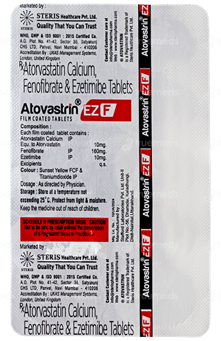 Atovastrin Ez F Tablet 10