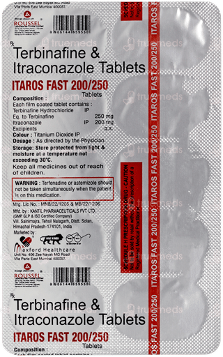 Itaros Fast 200/250 Tablet 10