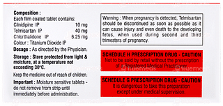Telsazex Trio 6.25 Tablet 10