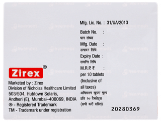 Telsazex 80 Tablet 10
