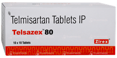 Telsazex 80 Tablet 10 Telsazex 80 Tablet 10