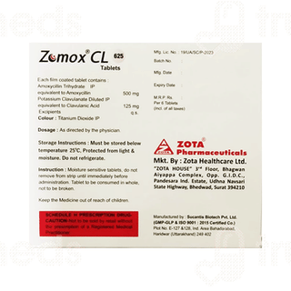 Zomox Cl 625 Tablet 6