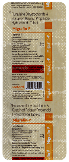 Migrafin P Tablet 10