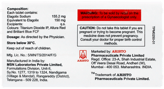 Femgolix 150mg Tablet 10