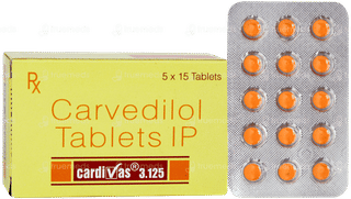 Cardivas 3.125 Tablet 15