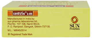 Cardivas 3.125 Tablet 15