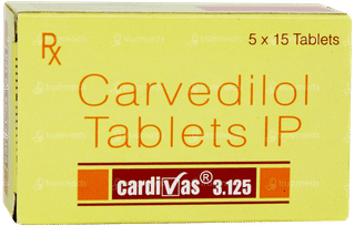 Cardivas 3.125 Tablet 15