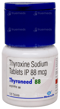 Thyroneed 88Mcg Tablet 120