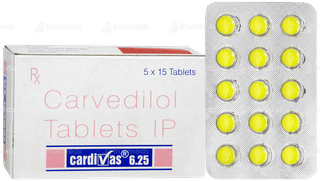 Cardivas 6.25 Tablet 15