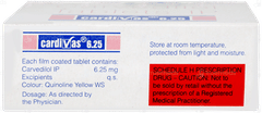 Cardivas 6.25 Tablet 15 Cardivas 6.25 Tablet 15