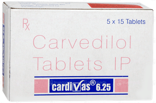 Cardivas 6.25 Tablet 15