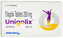 Unigolix 200mg Tablet 10