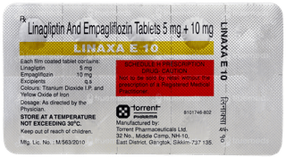 Linaxa E 10 Tablet 10