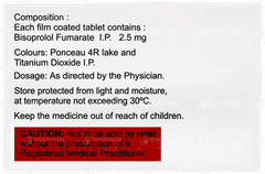 Bisoduce 2.5mg Tablet 10