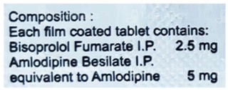 Bisoduce Am 2.5Mg/5Mg Tablet 10