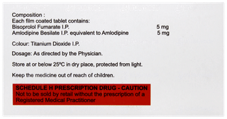 Bisoduce Am 5mg/5mg Tablet 10