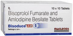 Bisoduce Am 5mg/5mg Tablet 10