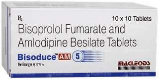 Bisoduce Am 5mg/5mg Tablet 10