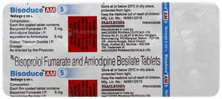 Bisoduce Am 5mg/5mg Tablet 10