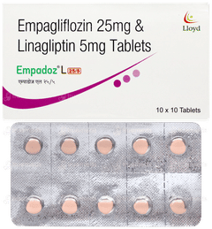 Empadoz L 25/5mg Tablet 10