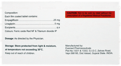Empadoz L 25/5mg Tablet 10