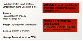 Empaone L 25/5 Tablet 10