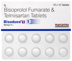 Bisoduce T 5mg/40mg Tablet 10 Bisoduce T 5mg/40mg Tablet 10