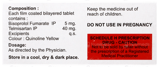 Bisoduce T 5mg/40mg Tablet 10