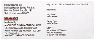 Bisoduce T 5mg/40mg Tablet 10