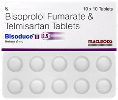 Bisoduce T 2.5/40mg Tablet 10