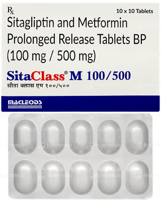 Sitaclass M 100/500 Tablet 10