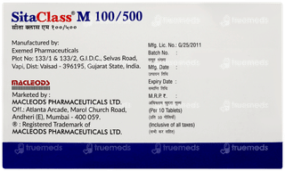 Sitaclass M 100/500 Tablet 10