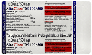 Sitaclass M 100/500 Tablet 10