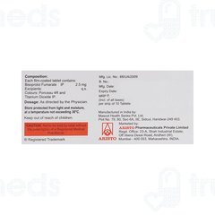 Cardibis 2.5 Tablet 10
