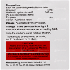 Linahenz M Od 500 Tablet 10