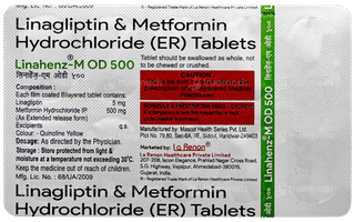 Linahenz M Od 500 Tablet 10
