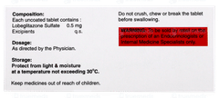 Lobelong 0.5Mg Tablet 10