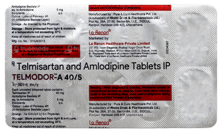 Telmodor A 40/5 Tablet 10
