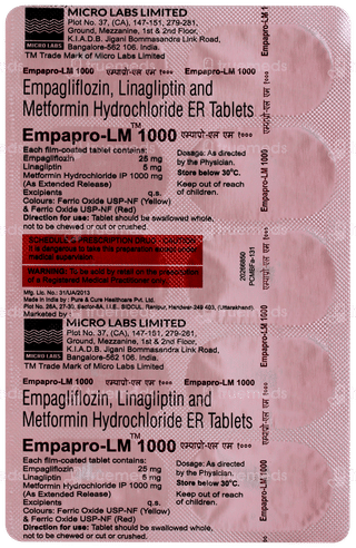 Empapro Lm 1000 Tablet 10