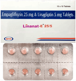 Linanat E 25/5mg Tablet 10