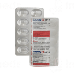 Metolar D 50/10mg Tablet 10